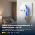VIGIE™ Répulsif Ultrasonique — Chassez définitivement les punaises de lit et 14 autres nuisibles