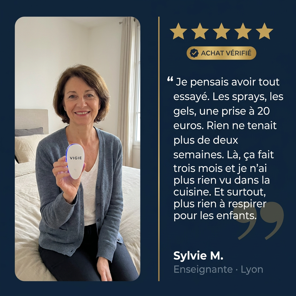 VIGIE™ Répulsif Ultrasonique — Chassez définitivement les punaises de lit et 14 autres nuisibles